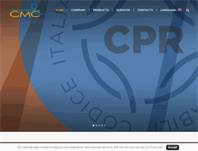 Tablet Screenshot of cmcitalia.biz